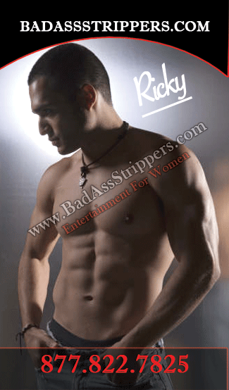 Ricky - Southern California Male Strippers - Male Exotic Dancers - Los Angeles Male Strippers - LA Male Strippers - Orange County Male Strippers - Los Angeles Male Exotic Dancers